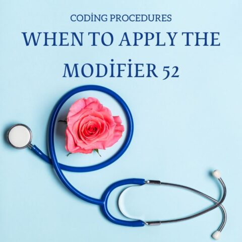 Coding Procedures: When To Apply The Modifier 52 - MD Compliance Solutions